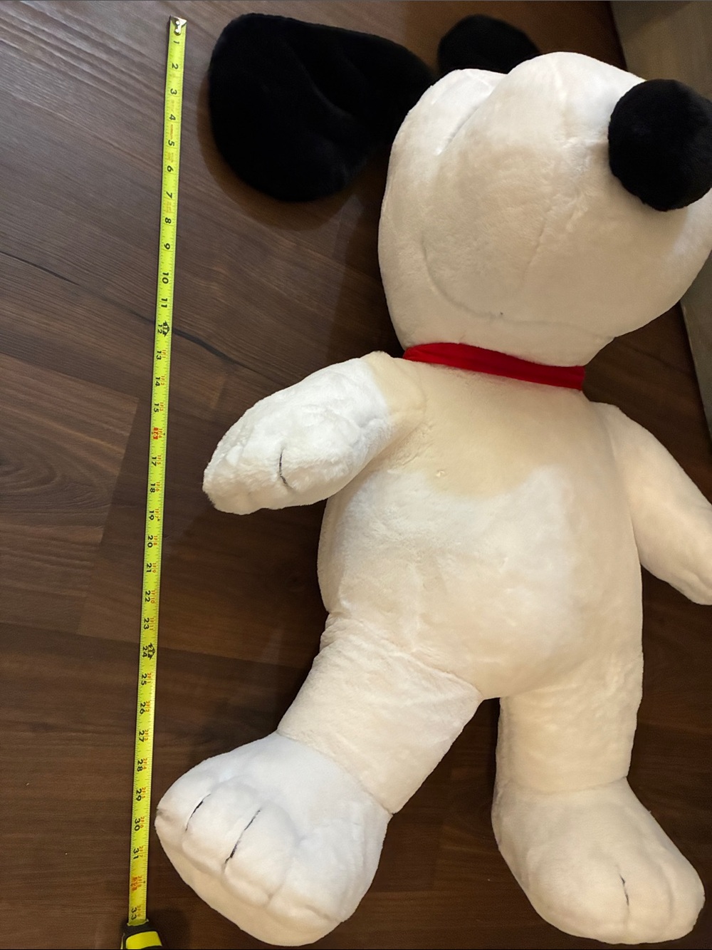 32” Peanuts Snoopy Black and White Dog Stuffed Animal - Picture 3 of 5